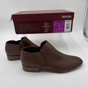 Kensie Women's Sammy‎ Short Boot Size 11 M Brown KS252481 New With Box